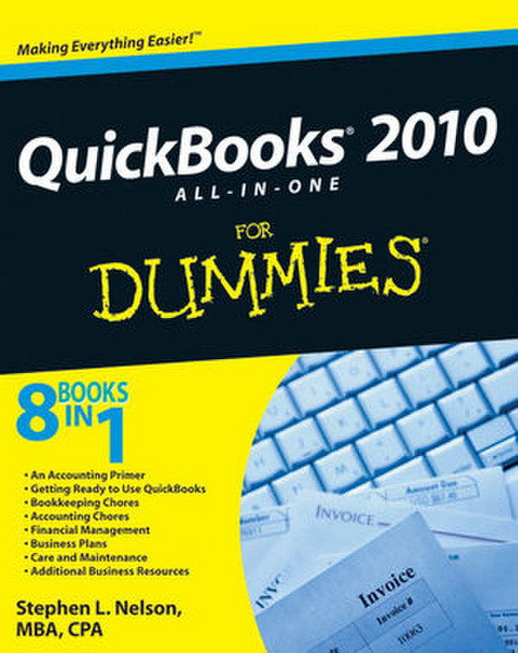 Wiley QuickBooks 2010 All-in-One For Dummies 624страниц руководство пользователя для ПО