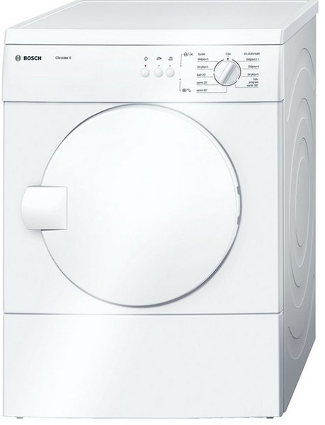 Bosch WTA74100SN freestanding Front-load 6kg C White tumble dryer