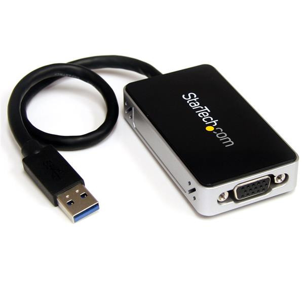StarTech.com USB 3.0 to VGA External Video Card Multi Monitor Adapter – 2048x1152