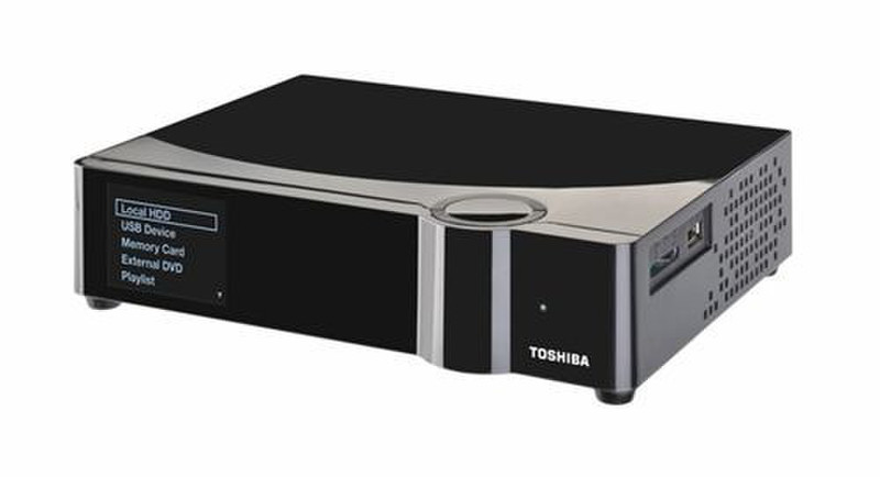 Toshiba Disco Duro 2TB 2000GB Schwarz Digitaler Mediaplayer