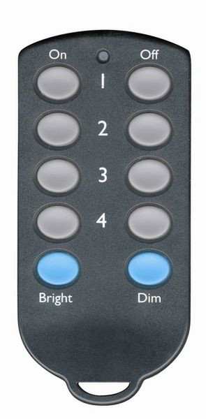 Marmitek KR22 Беспроводной RF Нажимные кнопки Черный пульт дистанционного управления