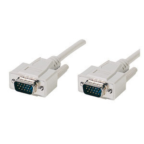 Digitus Monitor Extension Cable, VGA, 1.8m 1.8м VGA (D-Sub) VGA (D-Sub) Белый