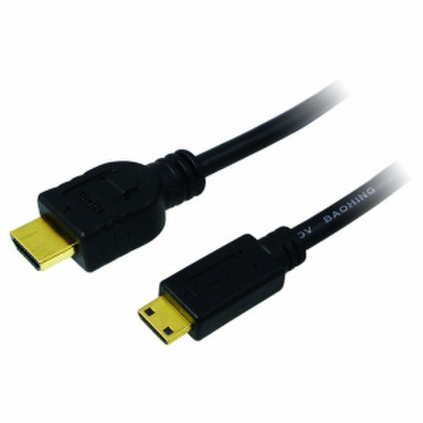 Digitus HDMI to Mini HDMI Cable, 3m 3m HDMI Mini-HDMI Black