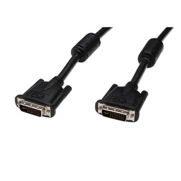 Digitus DVI-I Connection Cable, 2m 2m DVI-I DVI-I Black DVI cable