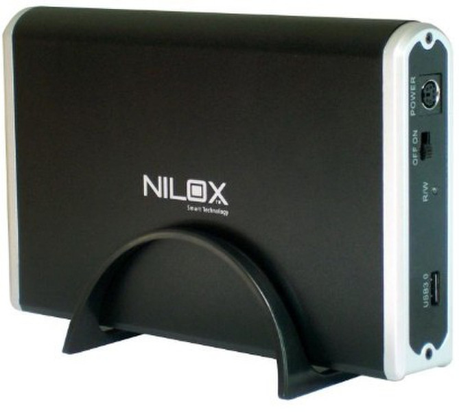 Nilox DH0311ER-3.0 USB Type-A 3.0 (3.1 Gen 1) 1000GB Schwarz, Silber Externe Festplatte