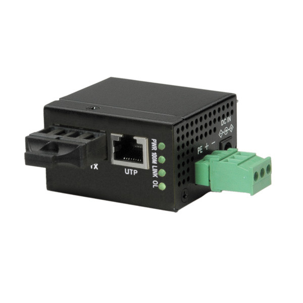 ROLINE Industrial Mini Converter, 10/100TX - 100FX (SC) network media converter