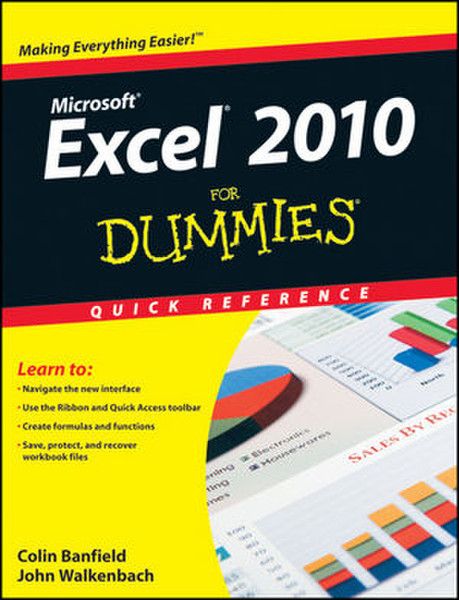 Wiley Excel 2010 For Dummies Quick Reference 240страниц руководство пользователя для ПО