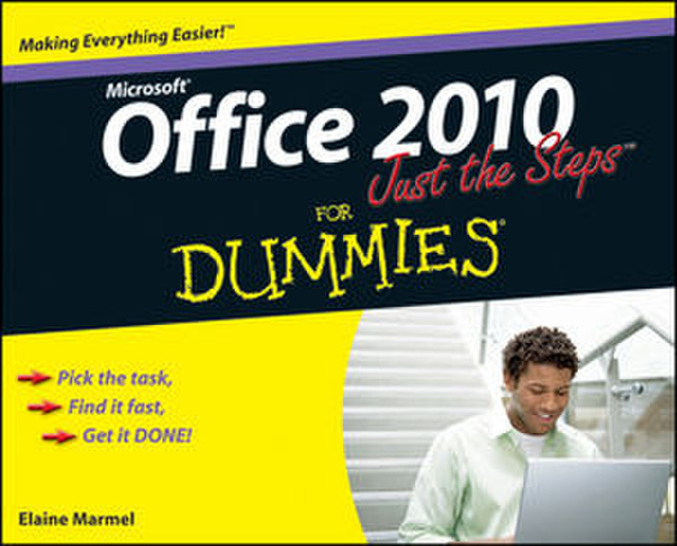 Wiley Office 2010 Just the Steps For Dummies 360pages software manual