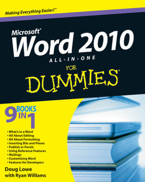 Wiley Word 2010 All-in-One For Dummies 648страниц руководство пользователя для ПО