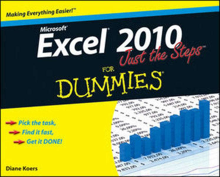 Wiley Excel 2010 Just the Steps For Dummies 240pages software manual