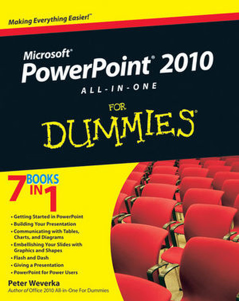 Wiley PowerPoint 2010 All-in-One For Dummies 600pages software manual