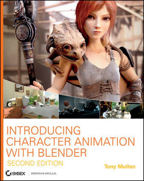 Wiley Introducing Character Animation with Blender, 2nd Edition 496pages software manual