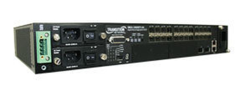 Transition Networks SM24-1000SFP-AH gemanaged Schwarz Netzwerk-Switch