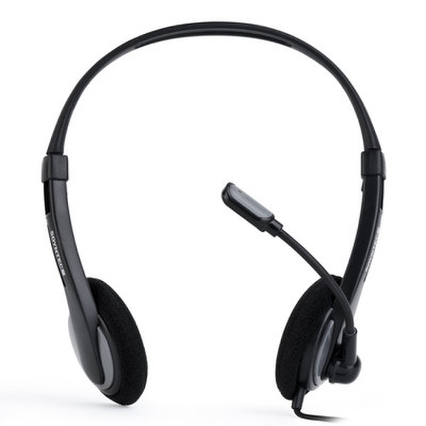 Soyntec Netsound 460 Binaural Head-band Black headset