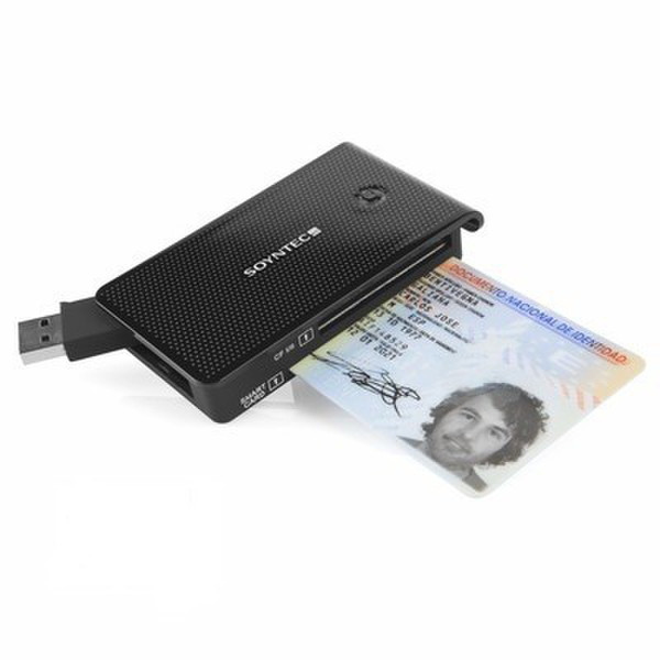 Soyntec Nexoos 630 USB 2.0 Черный устройство для чтения карт флэш-памяти