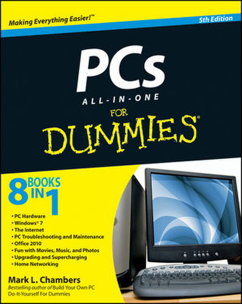 Wiley PCs All-in-One For Dummies, 5th Edition 648pages software manual