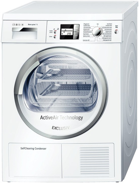 Bosch WTW86593 freestanding Front-load 7kg A White tumble dryer