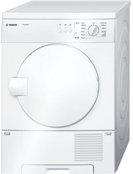 Bosch WTC84100SN freestanding Front-load 6kg C White tumble dryer