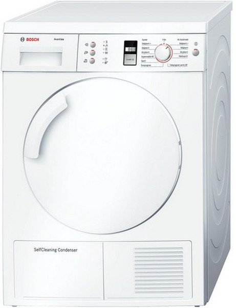 Bosch WTW84360SN freestanding Front-load 7kg A White tumble dryer
