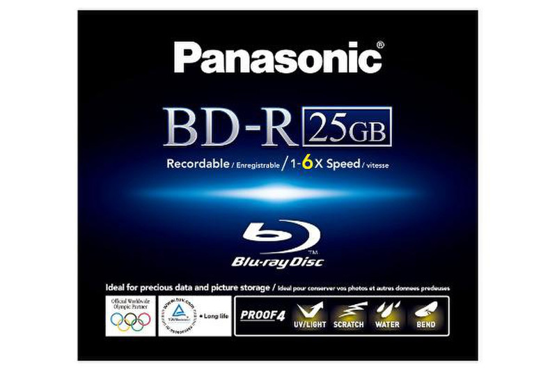 Panasonic LM-BR25MWE5 R/W blu-raydisc (BD)