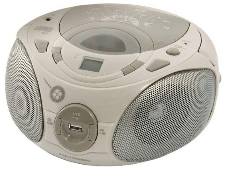 Metronic 477114 Цифровой 2Вт Серый CD радио