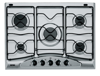 Ignis AKS 328/IX built-in Gas Black,Stainless steel hob
