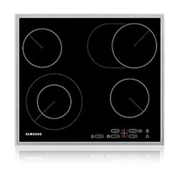 Samsung C61RCAST built-in Induction Black,Stainless steel hob