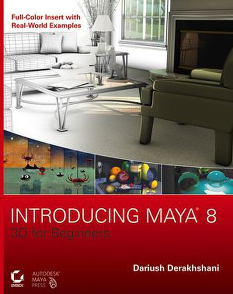 Wiley Introducing Maya 8: 3D for Beginners 488pages software manual