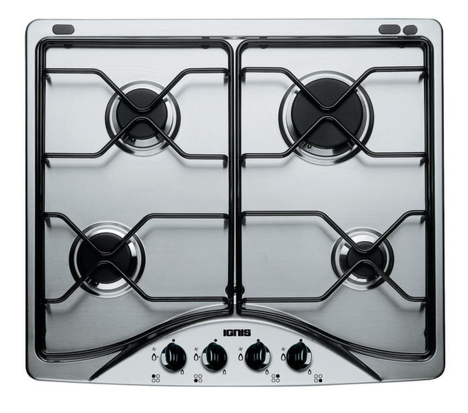 Ignis AKS 327/IX built-in Gas Stainless steel hob