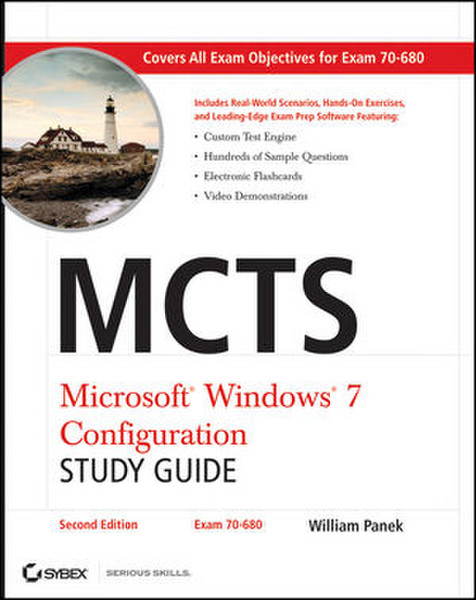 Wiley MCTS Microsoft Windows 7 Configuration Study Guide: Exam 70-680, Study Guide, 2nd Edition 624Seiten Software-Handbuch