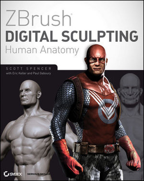 Wiley ZBrush Digital Sculpting Human Anatomy 416страниц руководство пользователя для ПО