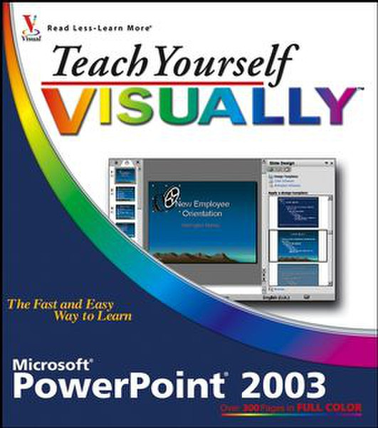 Wiley Teach Yourself VISUALLY PowerPoint 2003 304pages software manual