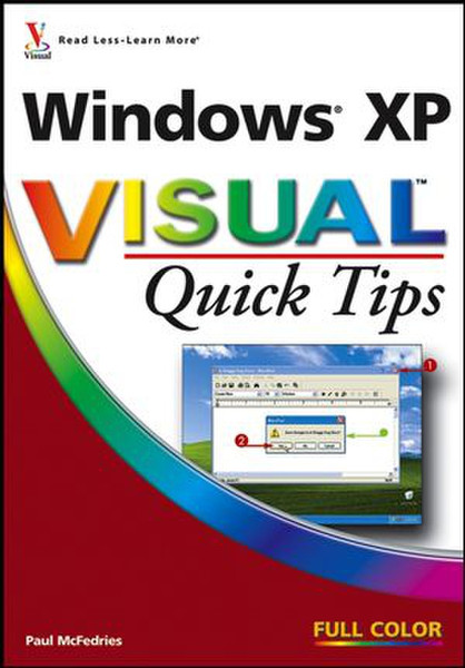 Wiley Windows XP Visual Quick Tips 224страниц руководство пользователя для ПО