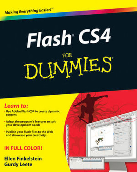 Wiley Flash CS4 For Dummies 400страниц руководство пользователя для ПО