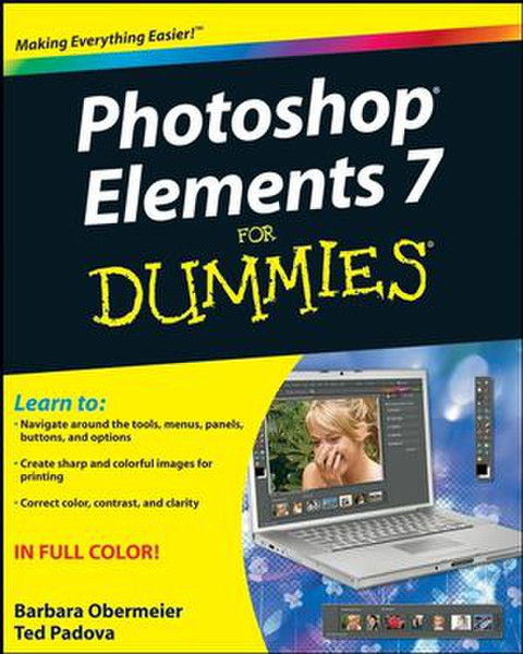 Wiley Photoshop Elements 7 For Dummies 400страниц руководство пользователя для ПО