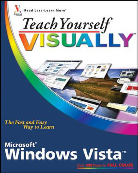 Wiley Teach Yourself VISUALLY Windows Vista 336страниц руководство пользователя для ПО