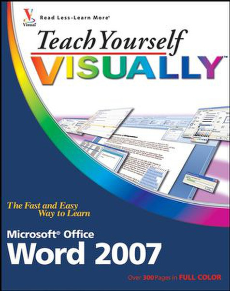 Wiley Teach Yourself VISUALLY Word 2007 320pages software manual