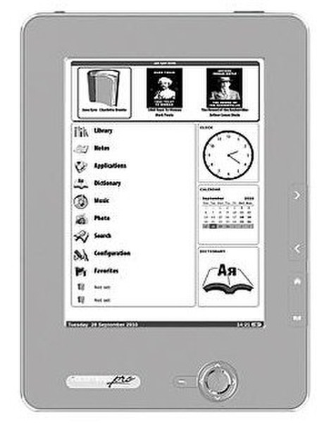 Pocketbook PRO 603 Dark Silver 6Zoll Touchscreen 2GB WLAN Silber eBook-Reader