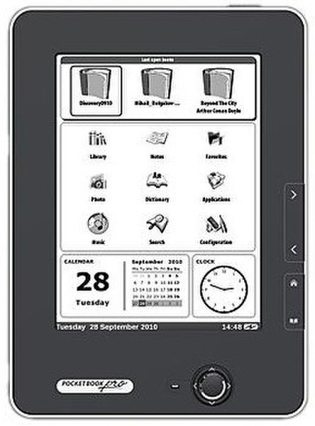 Pocketbook Pro 602 6Zoll 2GB WLAN Grau eBook-Reader