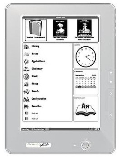 Pocketbook PRO 903 9.7Zoll Touchscreen 2GB WLAN Silber eBook-Reader