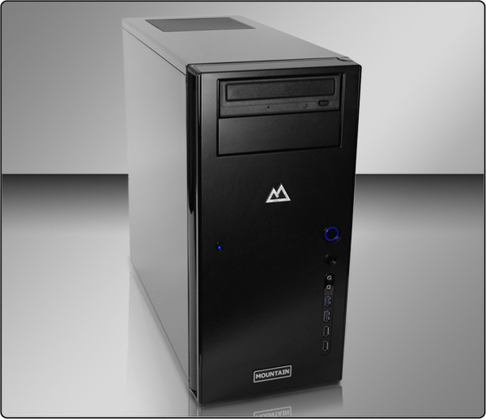 Mountain Advanced i5-SB 3.3GHz i5-2500K Black,Silver PC