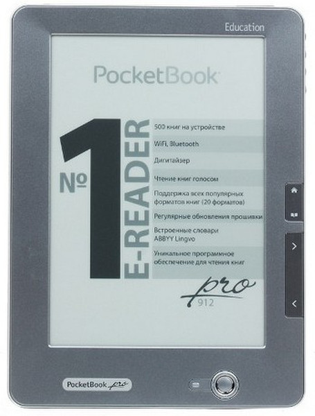 Pocketbook PRO 912 Dark Silver 9.7Zoll Touchscreen 2GB WLAN Silber eBook-Reader