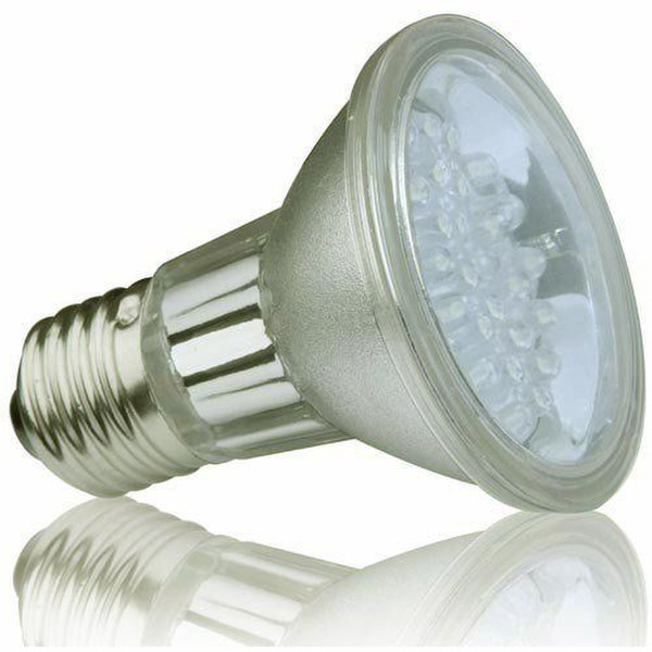 HomeLights LED Glow R63 220V E27 E27 2W Silver Indoor Recessed