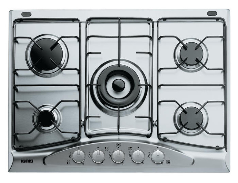 Ignis AKS 342/IX built-in Gas Stainless steel hob