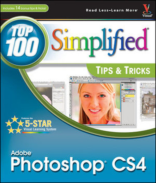Wiley Photoshop CS4: Top 100 Simplified Tips and Tricks 288pages English software manual