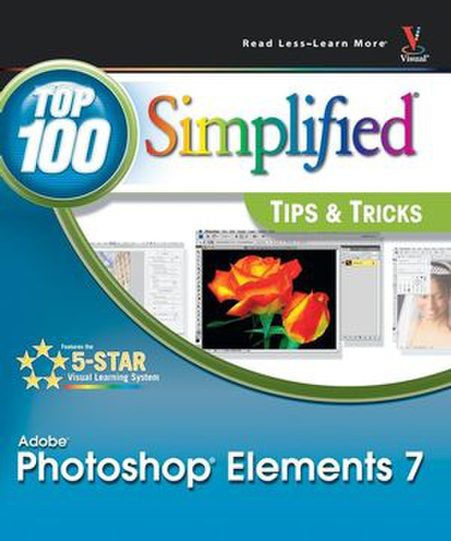 Wiley Photoshop Elements 7: Top 100 Simplified Tips and Tricks 272Seiten Englische Software-Handbuch