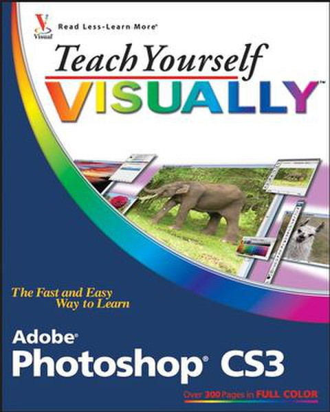 Wiley Teach Yourself VISUALLY Adobe Photoshop CS3 320pages software manual