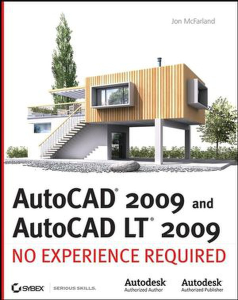 Wiley AutoCAD 2009 and AutoCAD LT 2009: No Experience Required 840pages software manual