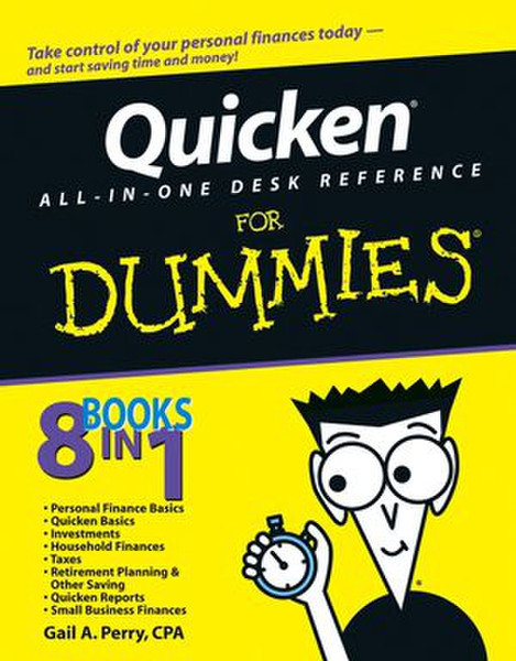 Wiley Quicken All-in-One Desk Reference For Dummies 792pages software manual