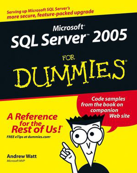 Wiley Microsoft SQL Server 2005 For Dummies 432pages software manual